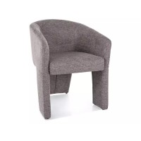 Auduma krēsls NELLY BREGO pelēks Auduma krēsls NELLY BREGO pelēks